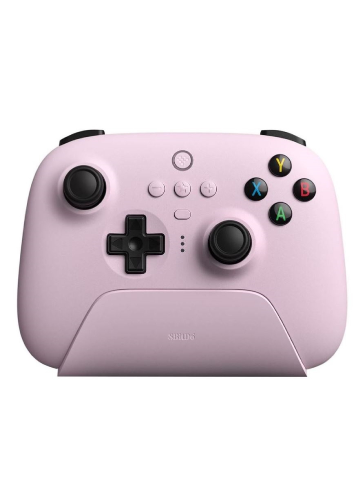 Controller cu suport de Incarcare 8BitDo Ultimate Roz - PC