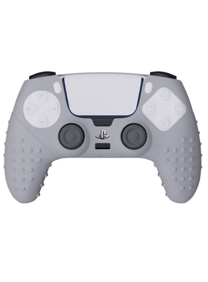 Protectie Silicon Piranha Gri PS5