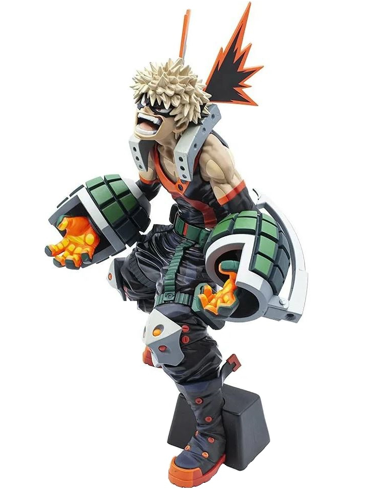 Figurina Banpresto My Hero Academia: WFC Modeling Academy The Katsuki Bakugo Two Dimensions 24cm