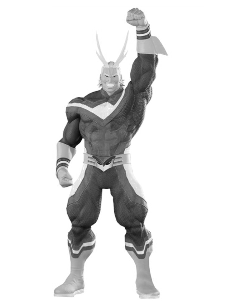 Figurina Banpresto My Hero Academia WFC Modeling Academy The All Might 31cm (The Tones)