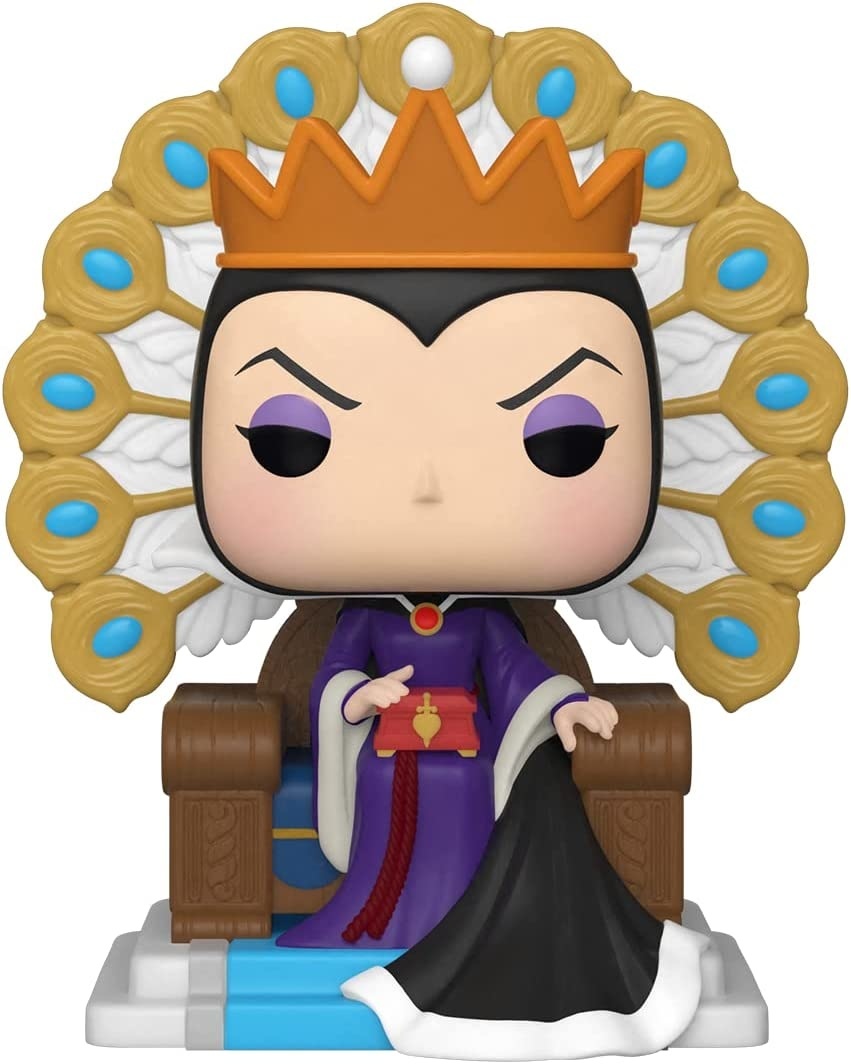 Figurina Funko Pop Deluxe Disney Villains Evil Queen on Throne 9cm