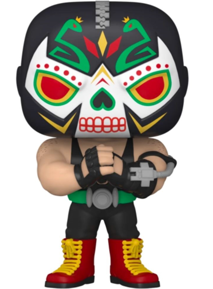 Figurina Funko Pop Dia De Los Dc Bane 9cm (Glows in the Dark)