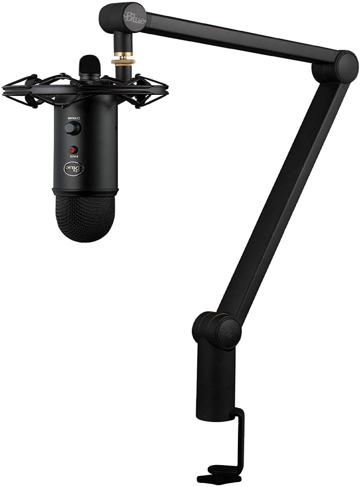Microfon Blue Yeticaster Pro Broadcast Bundle, Negru - PC