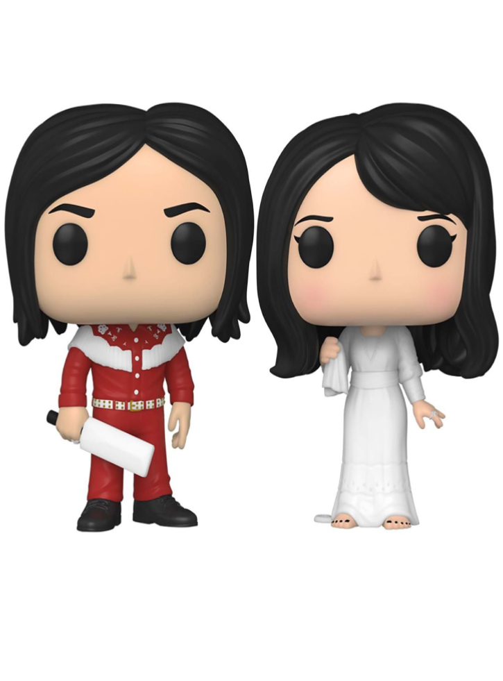 Funko Pop! 2 Pack Rocks The White Stripes Jack White & Meg White 10 cm