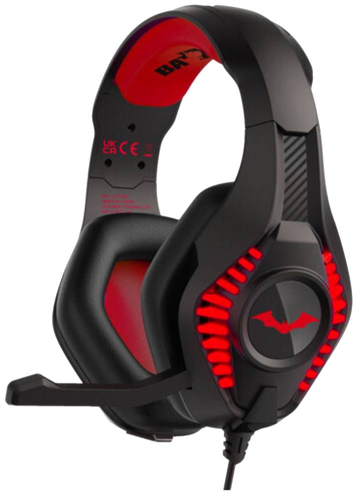 Casti Gaming cu fir OTL Pro G5 Batman Negru/Rosu