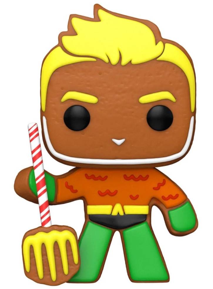 Funko Pop! Heroes DC Holiday Gingerbread Aquaman (GB) 10 cm