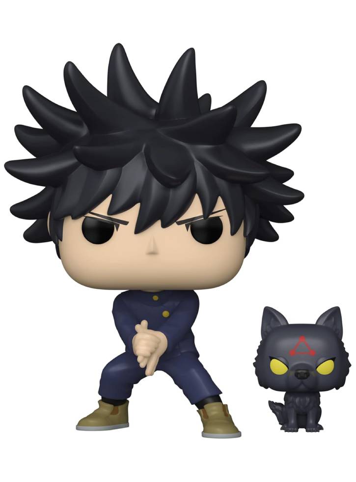 Figurina Funko Pop! Animation Jujutsu Kaisen S1 Megumi Fushiguro with Divine Dog 9 cm