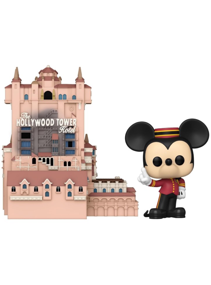 Funko Pop! Town Walt Disney World 50th Anniversary - Hollywood Tower Hotel and Mickey Mouse