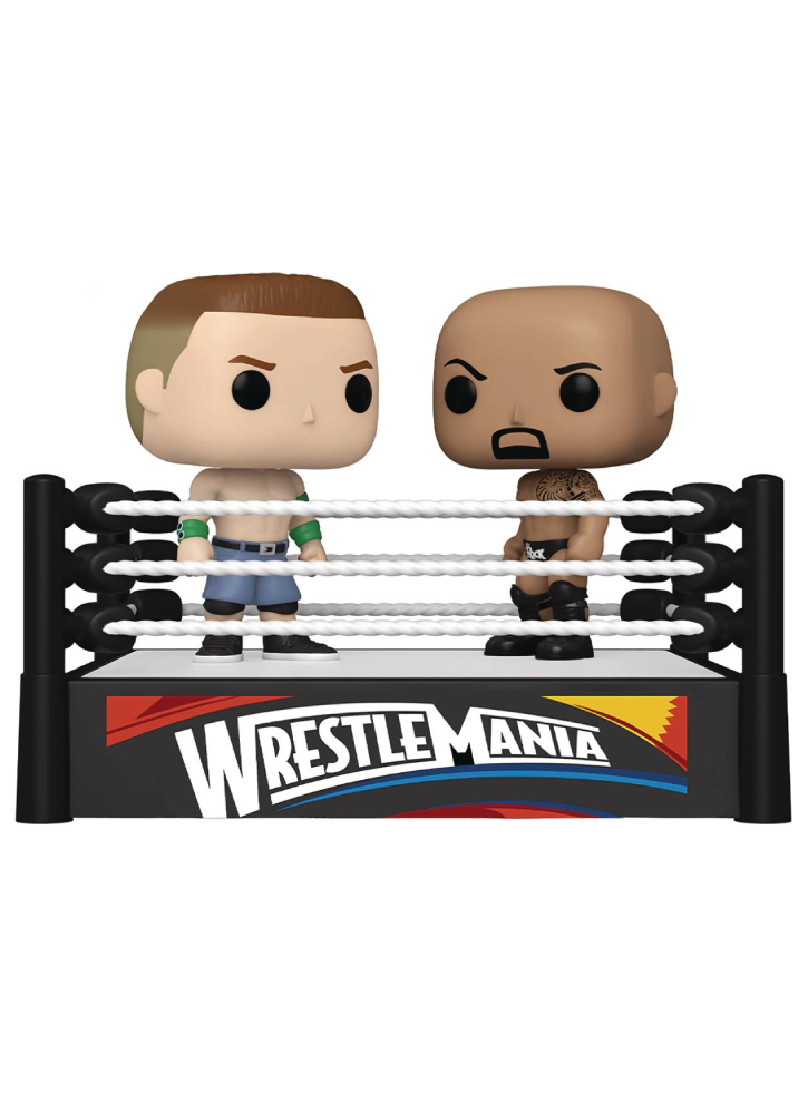 Set de figurine Funko Pop! 2 Pack WWE John Cena and The Rock (2012) 9 cm