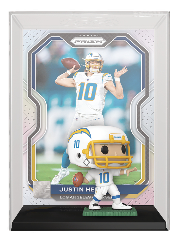 Funko Pop! Trading Cards Los Angeles Chargers - Justin Herbert 9 cm
