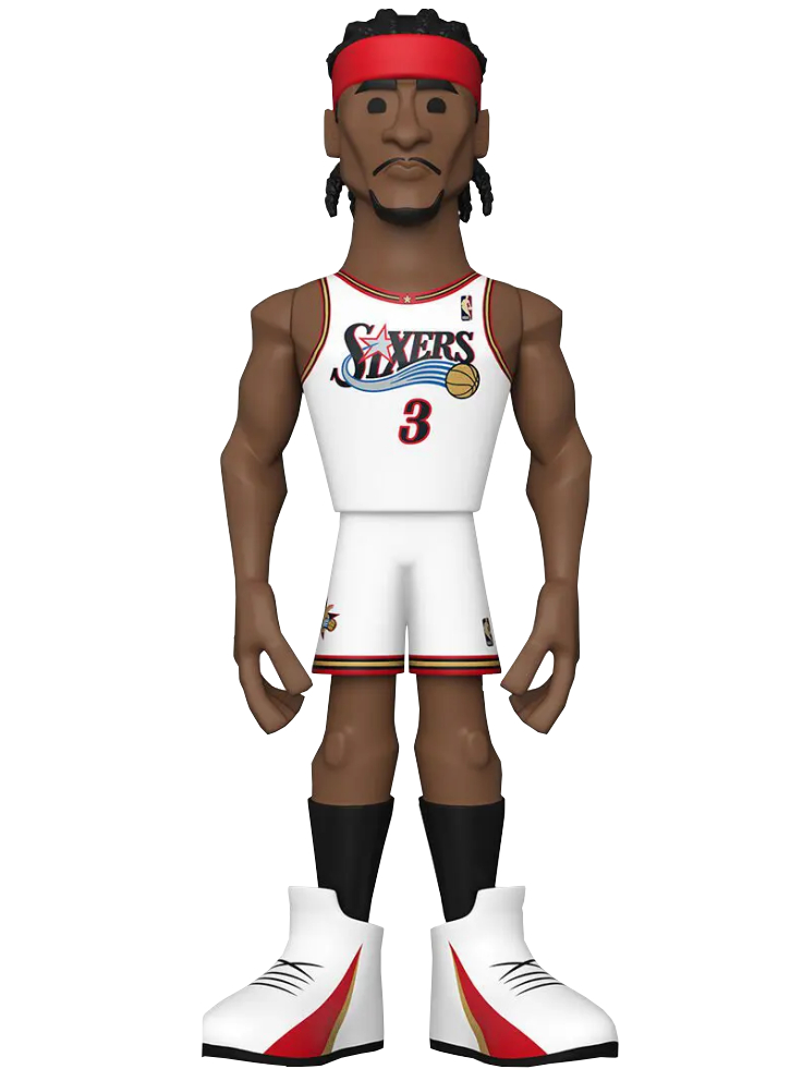 Figurina Premium Funko Gold NBA Legends Philadelphia 76ers - Allen Iverson 13 cm