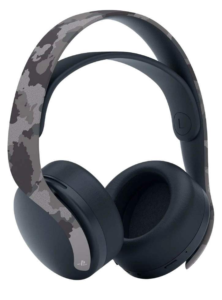 Casti fara fir Pulse 3D Camuflaj Gri - Playstation 5