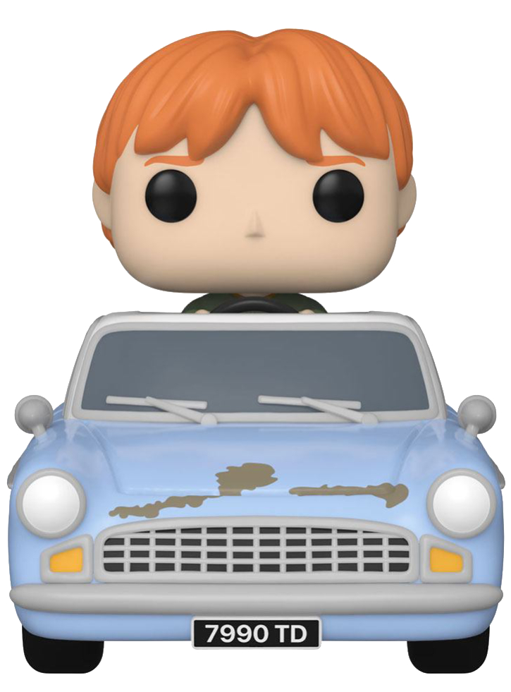 Funko Pop! Rides Super Deluxe: Harry Potter Chamber of Secrets Anniversary 20th - Ron Weasley in Flying Car