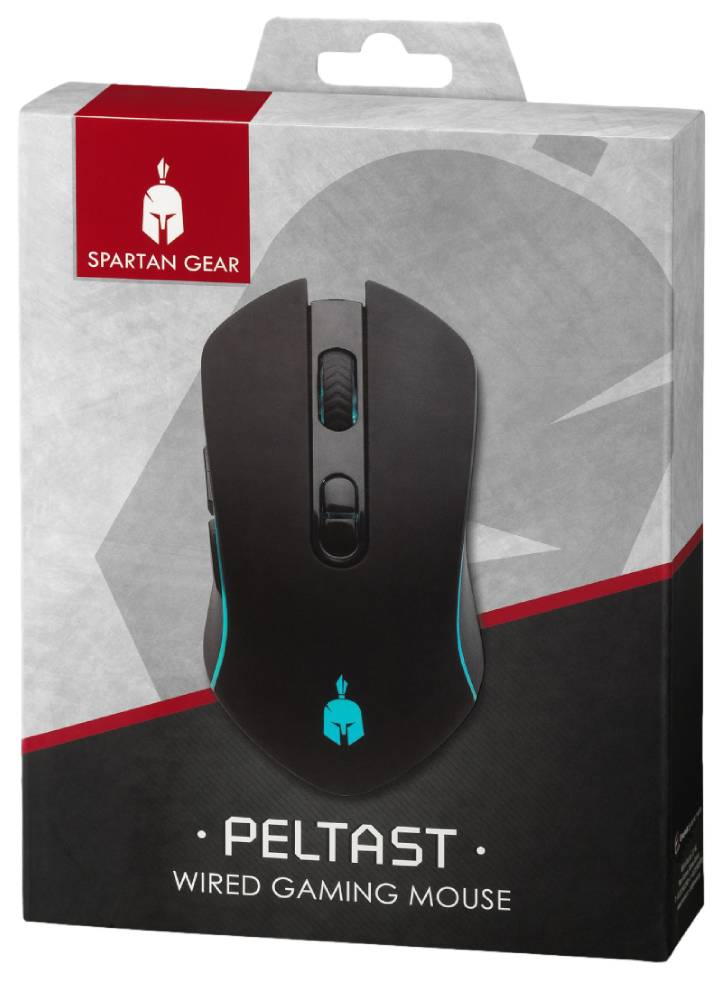 Mouse Gaming Cu fir Spartan Gear Peltast - PC