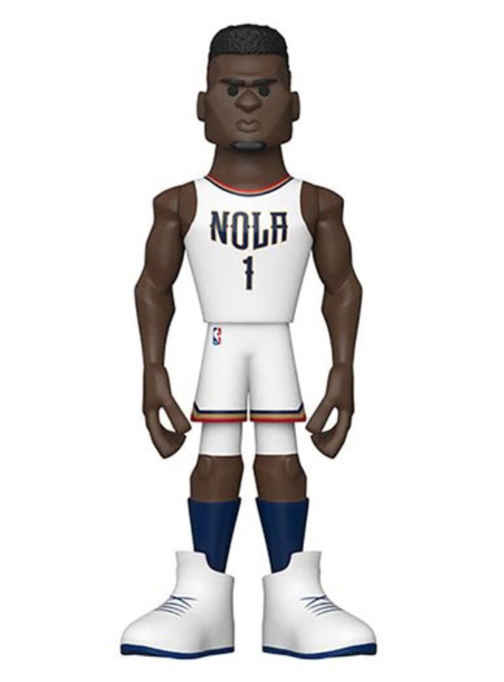 Figurina Premium Funko Gold NBA Pelicans - Zion Williamson 13 cm