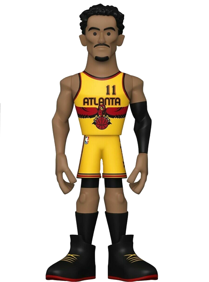 Figurina Premium Funko Gold NBA Hawks - Trae Young 13 cm