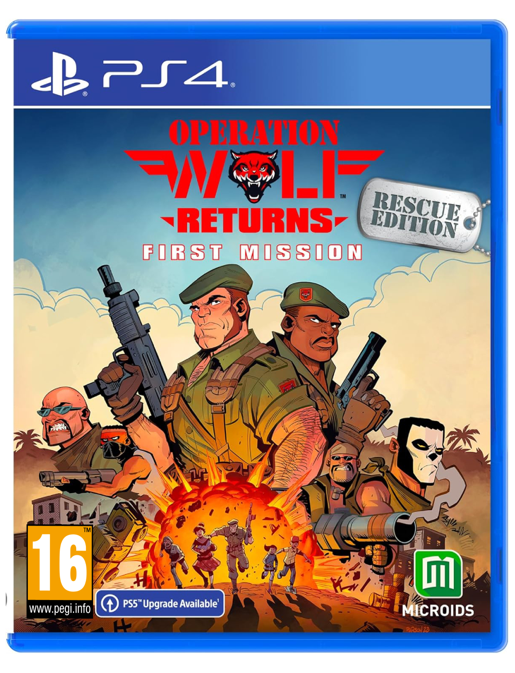 Operation Wolf Returns First Mission - PS4