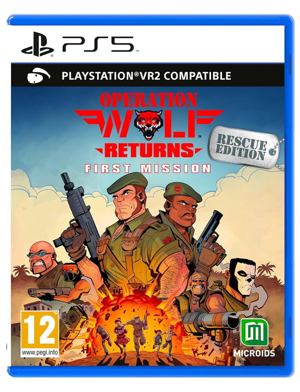 Operation Wolf Returns First Mission (PSVR2) - PS5