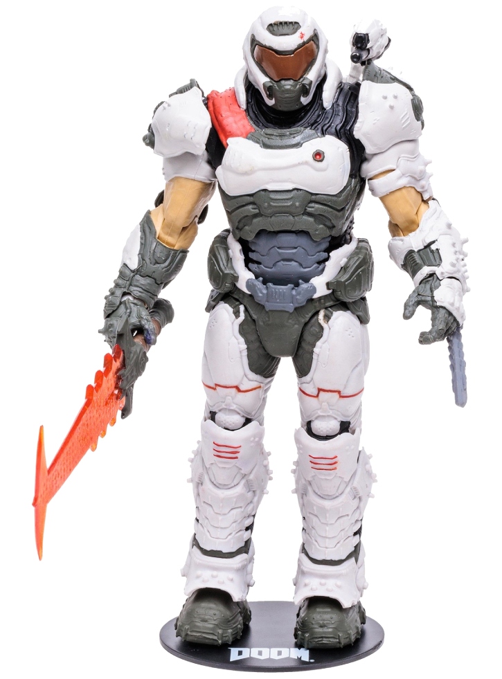 Figurina McFarlane Doom Eternal Doom Slayer White Armor 18cm