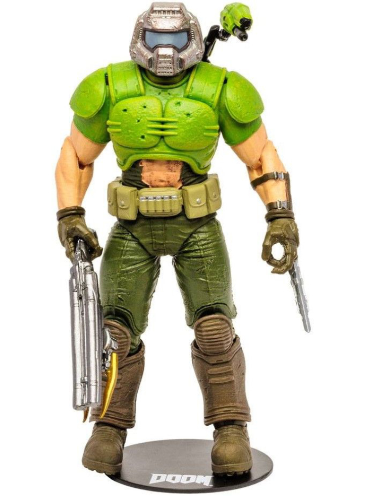 Figurina McFarlane Doom Eternal Doom Slayer Classic Gold Label 18cm