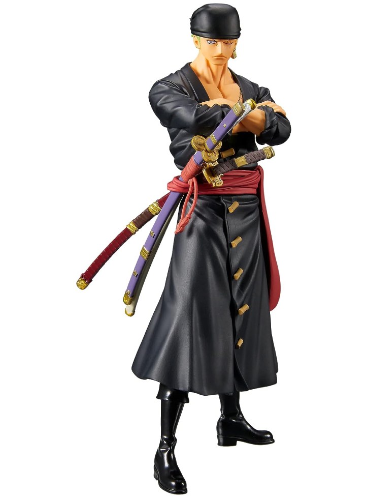 Figurina Banpresto DXF The Grandline Series Wanokuni Roronoa Zoro 17cm