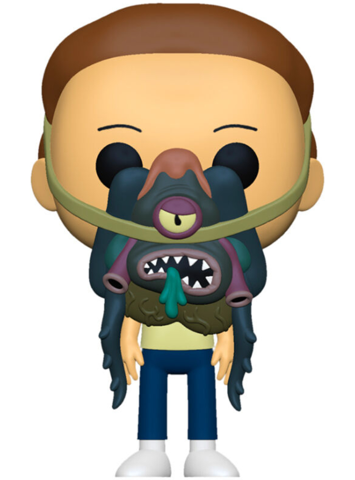 Figurina Funko Pop Animation Rick Morty Morty with Glorzo 9cm