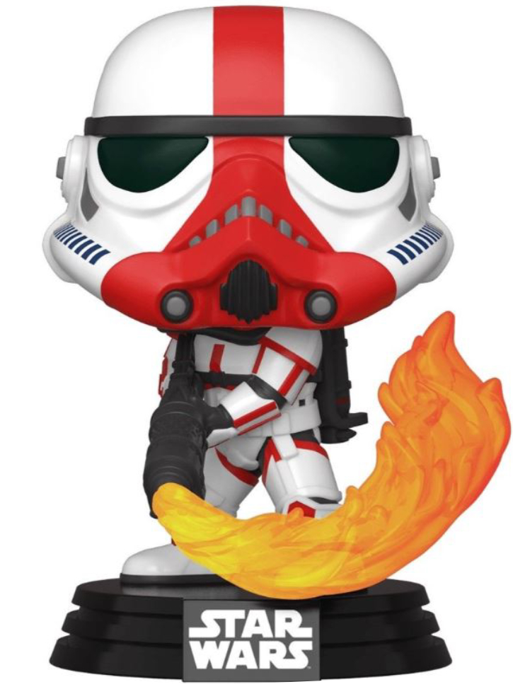 Figurina Funko Pop Star Wars The Mandalorian Incinerator Stormtrooper 9cm