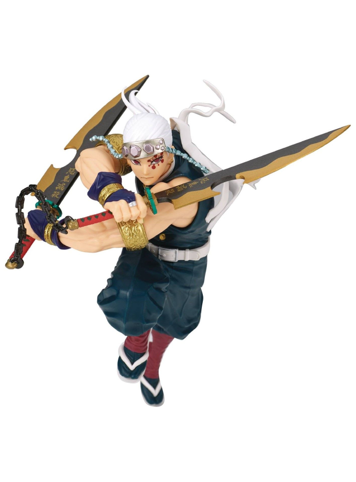 Figurina Banpresto Vibration Stars Demon Slayer Kimetsu No Yaiba Tengen Uzui Statue 13cm