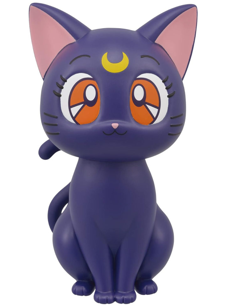 Figurina Banpresto Sofvimates Pretty Guardian Sailor Moon Luna Statue 15cm
