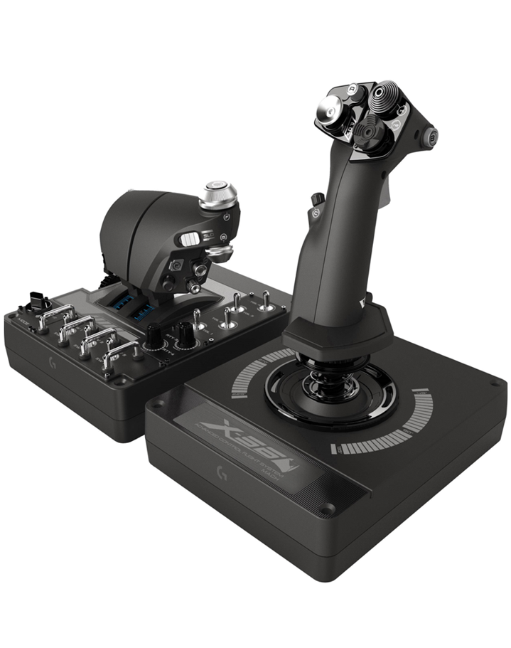 Logitech Negru G Saitek Pro Flight X56 Rhino