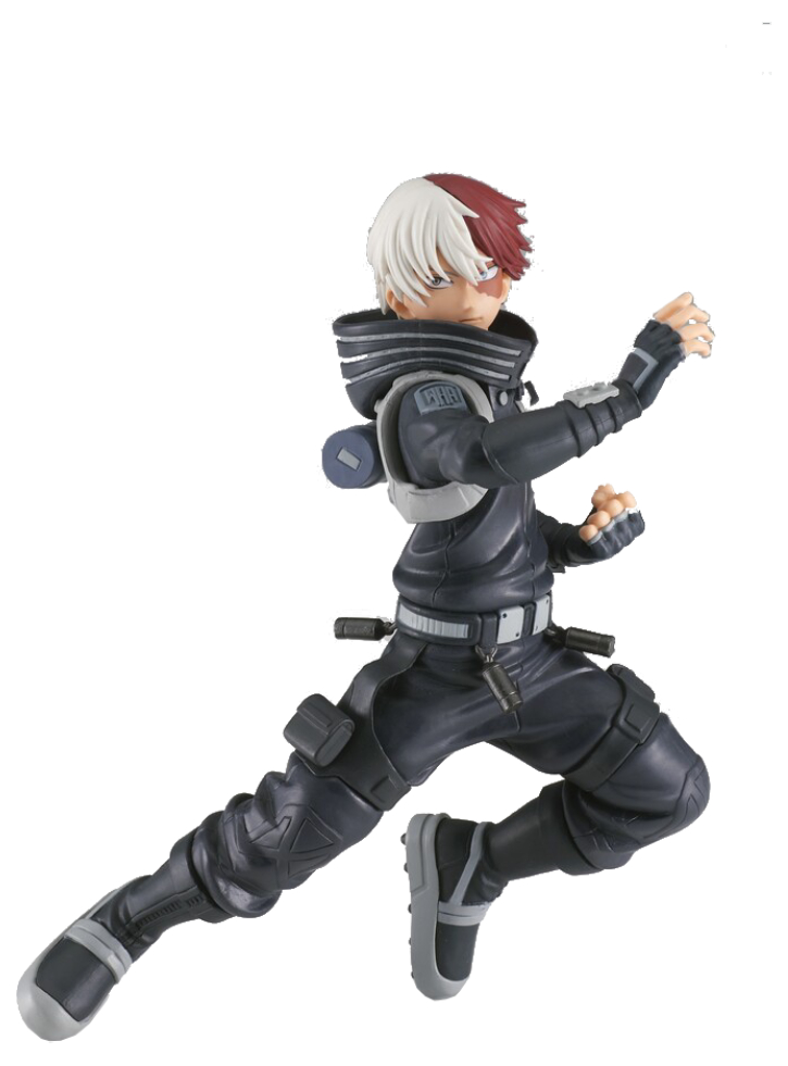 Figurina Banpresto The Amazing My Hero Academia World Shoto Todoroki Statue 17cm