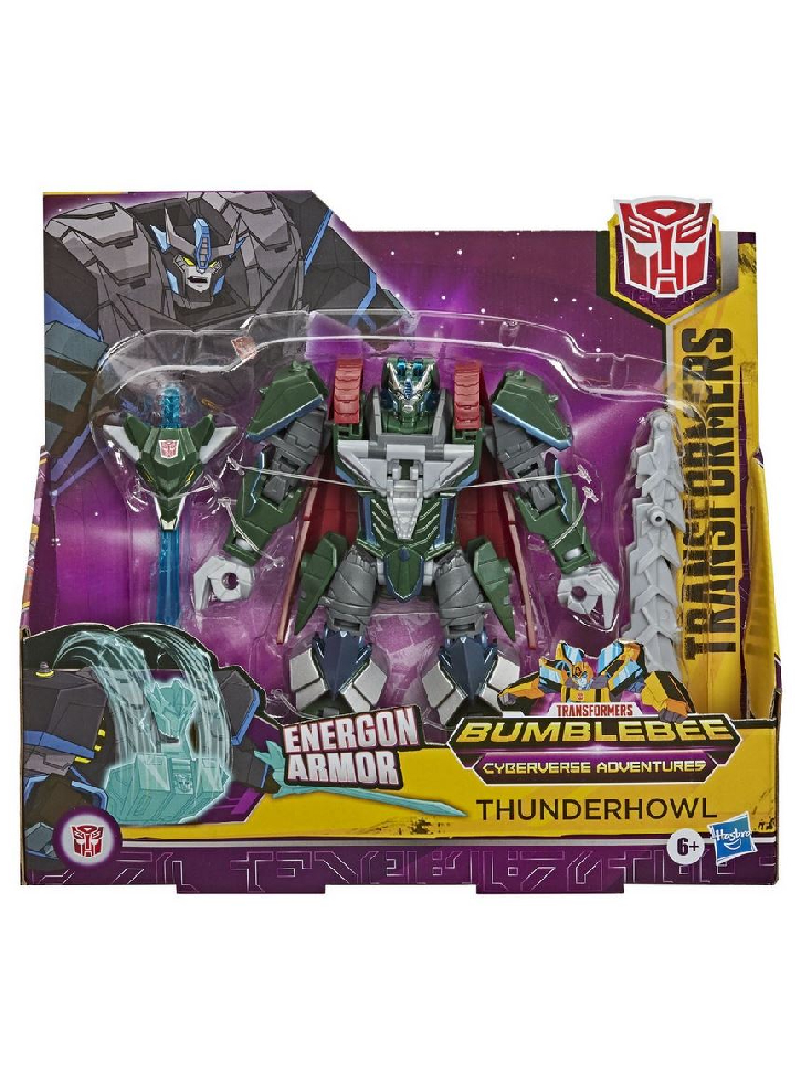 Figurina Hasbro Transformers Cyberverse Energon Armor Thunderhowl (E7110)
