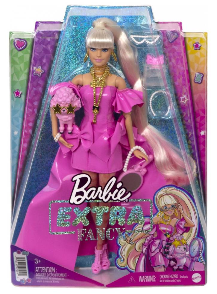 Papusa Barbie Extra Fancy Pink Plastik (HHN12)