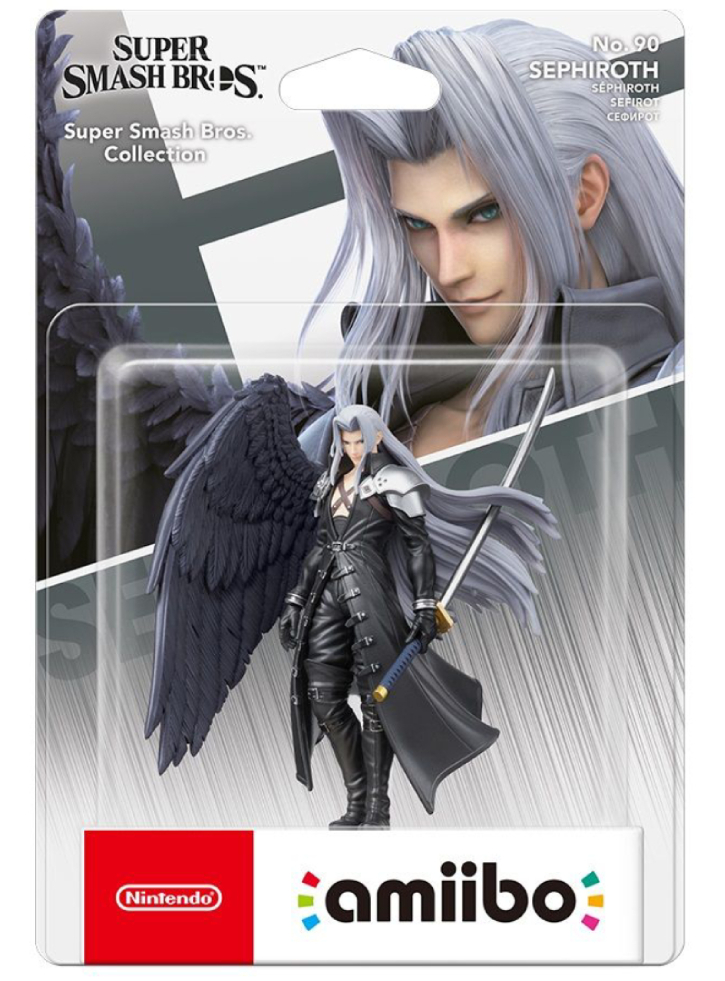 Figurina Amiibo Sephiroth Super Smash