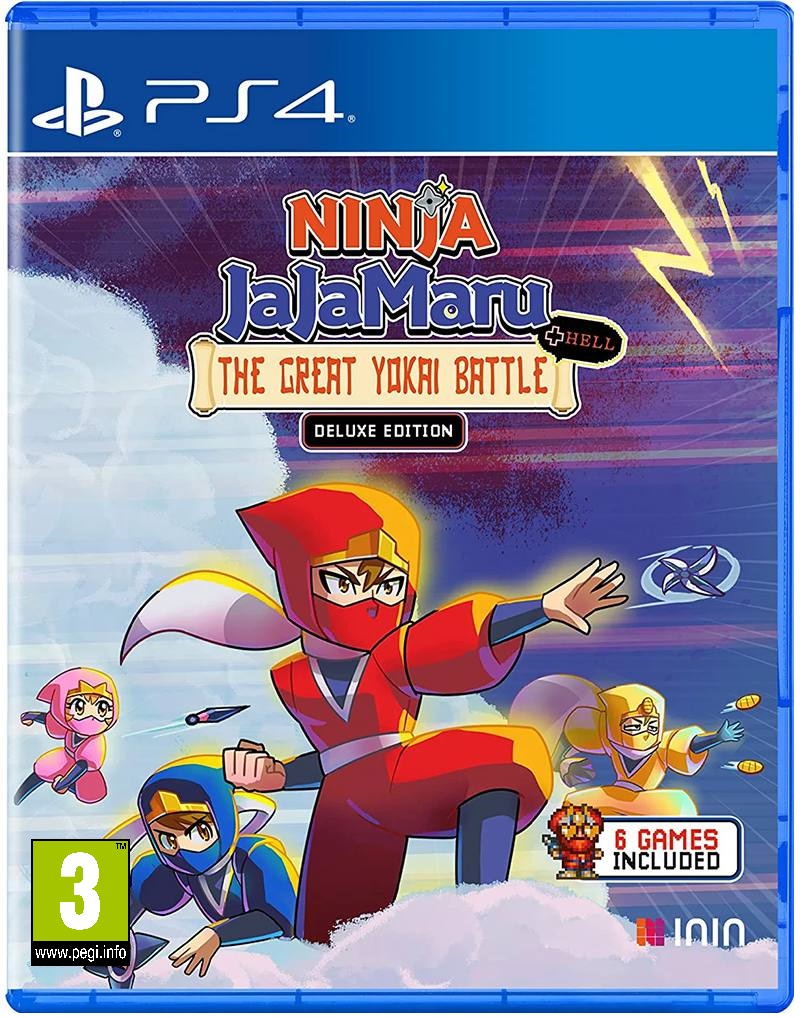 Ninja JaJaMaru The Great Yokai Battle+Hell Deluxe Edition - Ps4