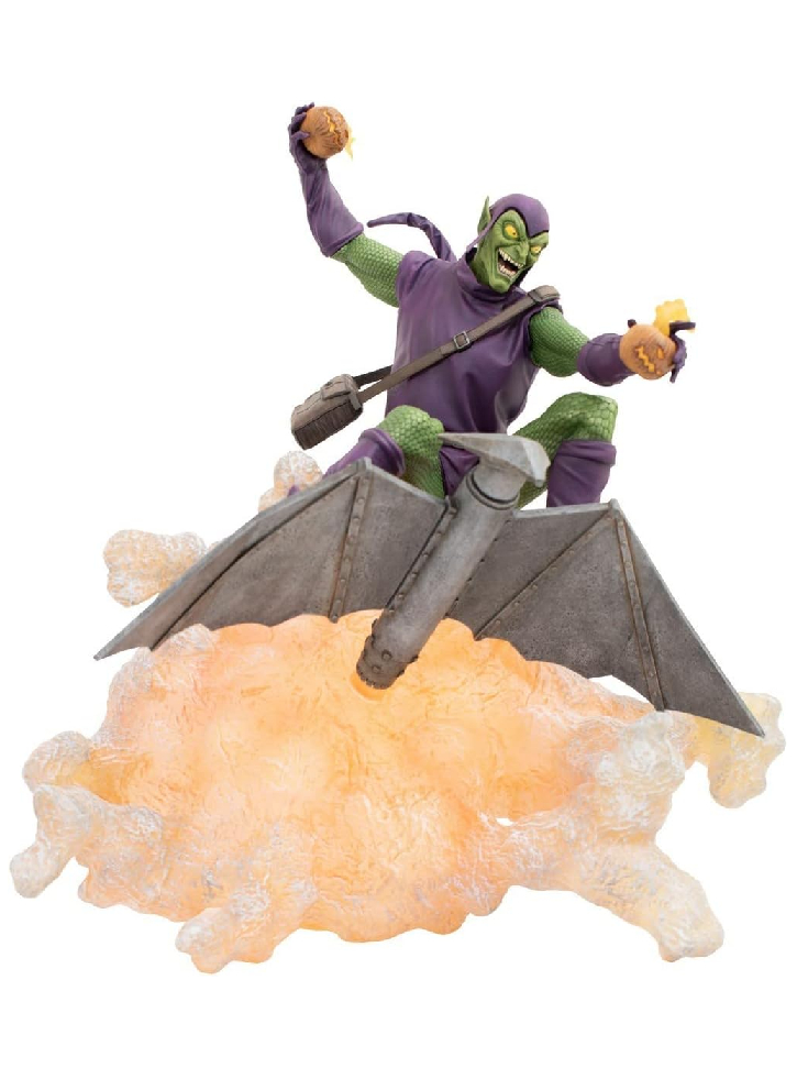 Figurina Diamond Deluxe Marvel Gallery Spider Man Comic Green Goblin 25cm
