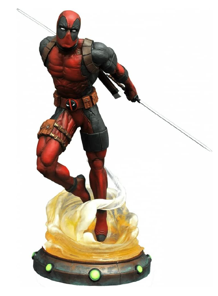 Diamond Marvel Gallery - Deadpool PVC Diorama (Jun162394) Figurina Diamond Marvel Gallery Deadpool PVC 22cm