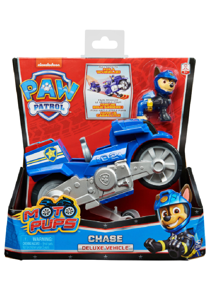 Moto Master Paw Patrol Moto Pups Chase Deluxe Vehicle