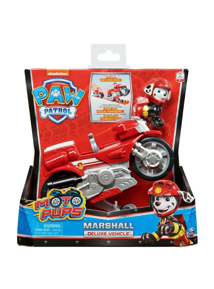 Moto Master Paw Patrol Moto Pups Marshall Deluxe Vehicle