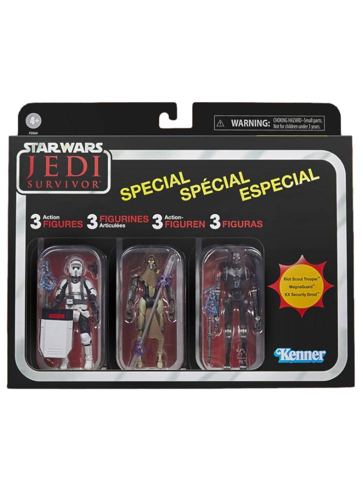 Figurinele Set 3 Collection The Vintage Disney Star Wars Jedi Survivor