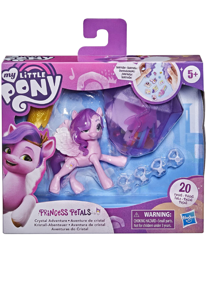Set Poneiul My Little Pony Crystal Adventure Princess Petals 15cm