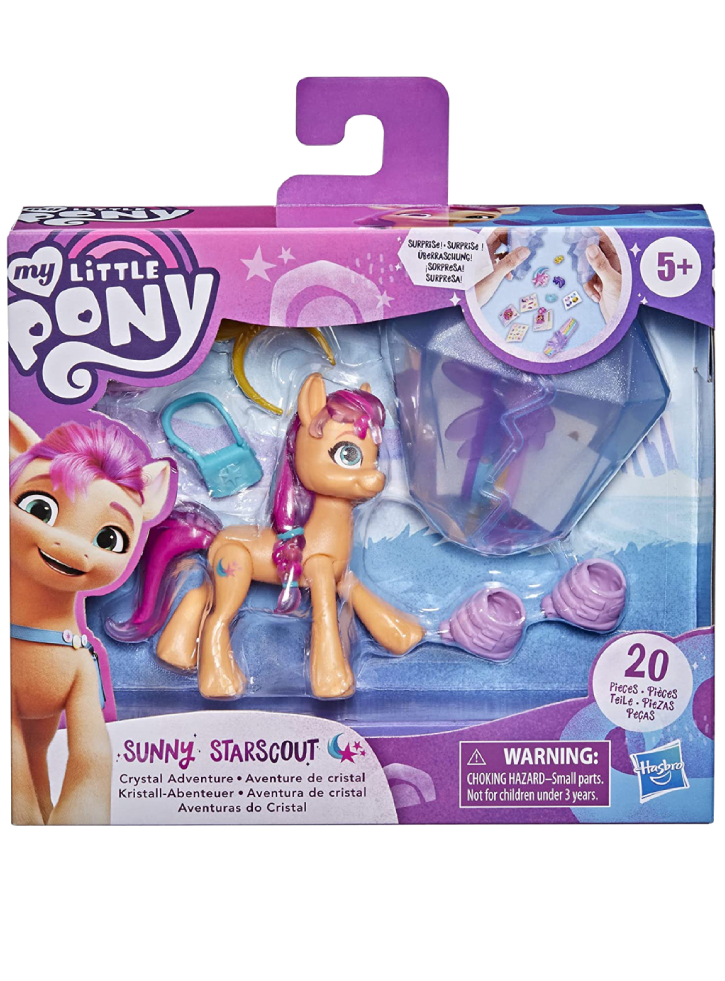 Set Poneiul My Little Pony Crystal Adventure Sunny Starscout