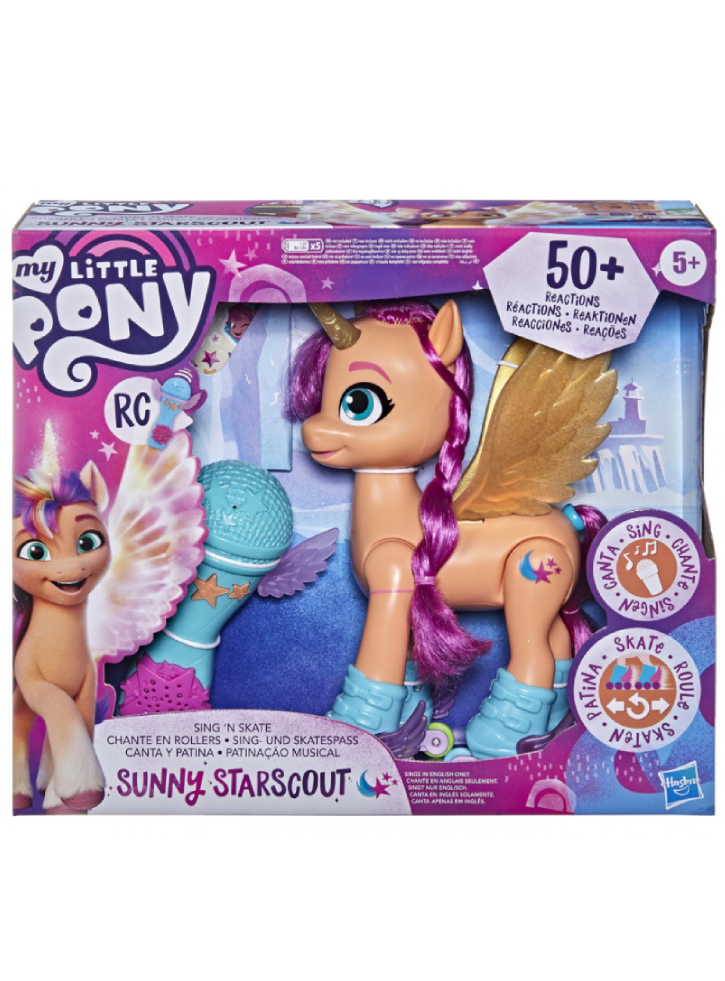 Set Poneiul My Little Pony Sunny Starscout Sing N Skate