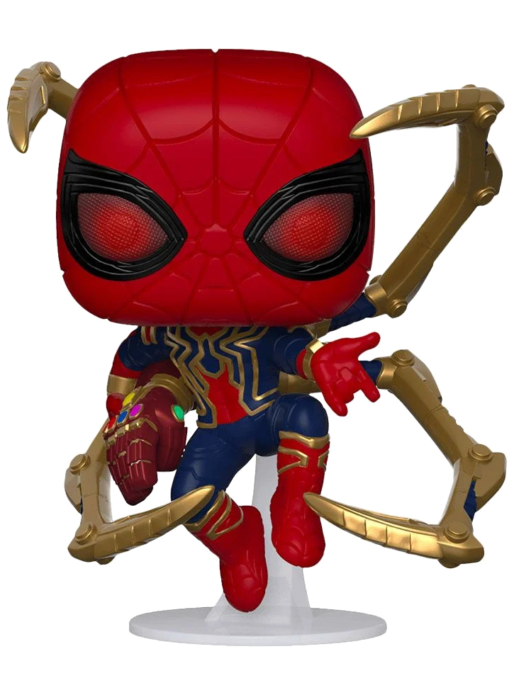 Figurina Funko Pop Marvel Avengers Endgame Iron Spider (with Gauntlet) (Glows in the Dark) 10cm