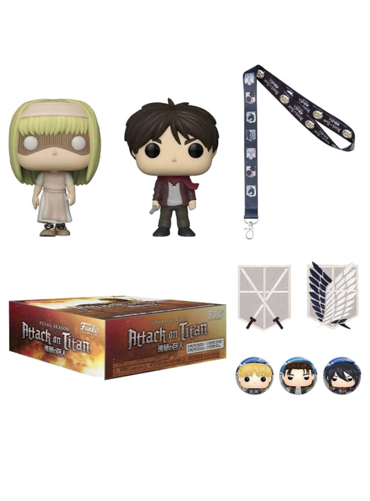 Figurina Funko Pop GSB Kit Attack on Titan Final Season Collector Box 10cm