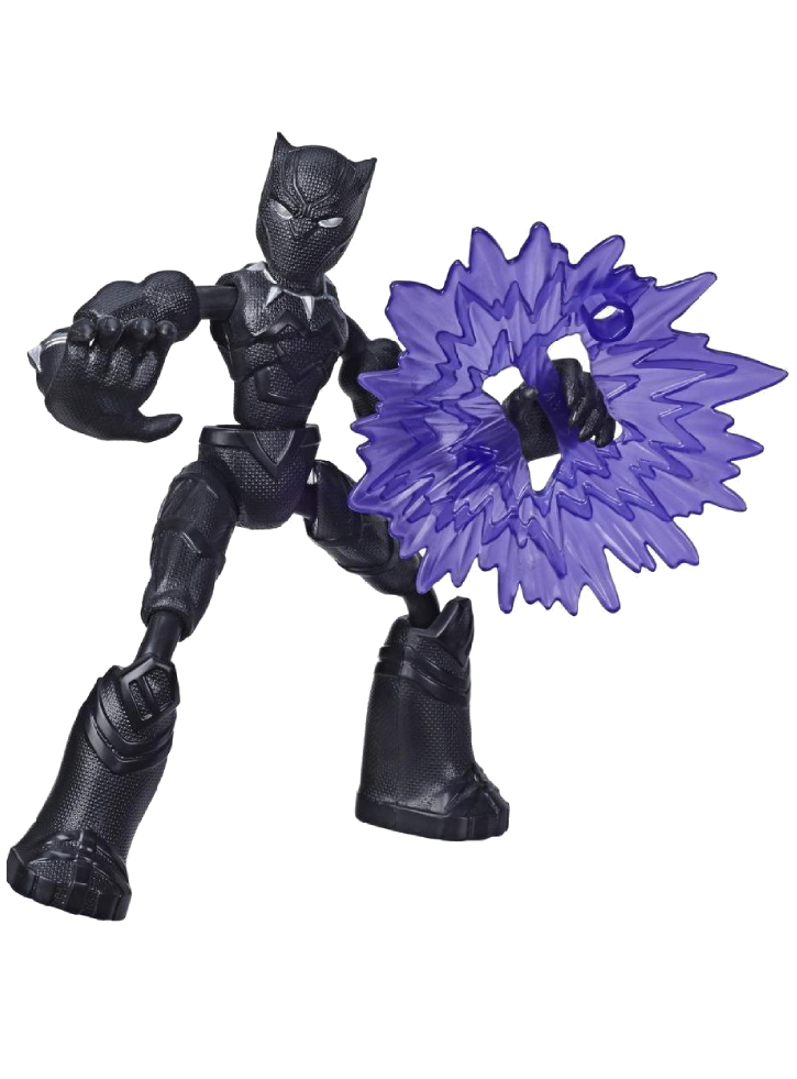 Figurina Marvel Avengers Bend and Flex Black Panther 15cm