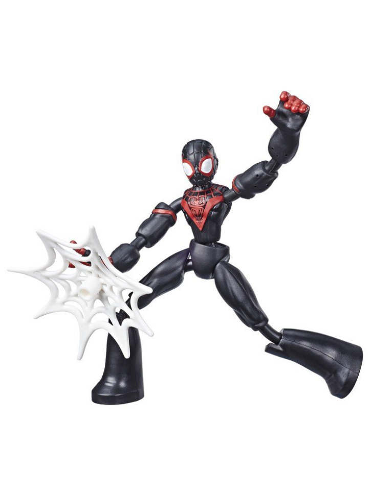 Figurina Marvel Spider-Man Bend and Flex Miles Morales 15cm