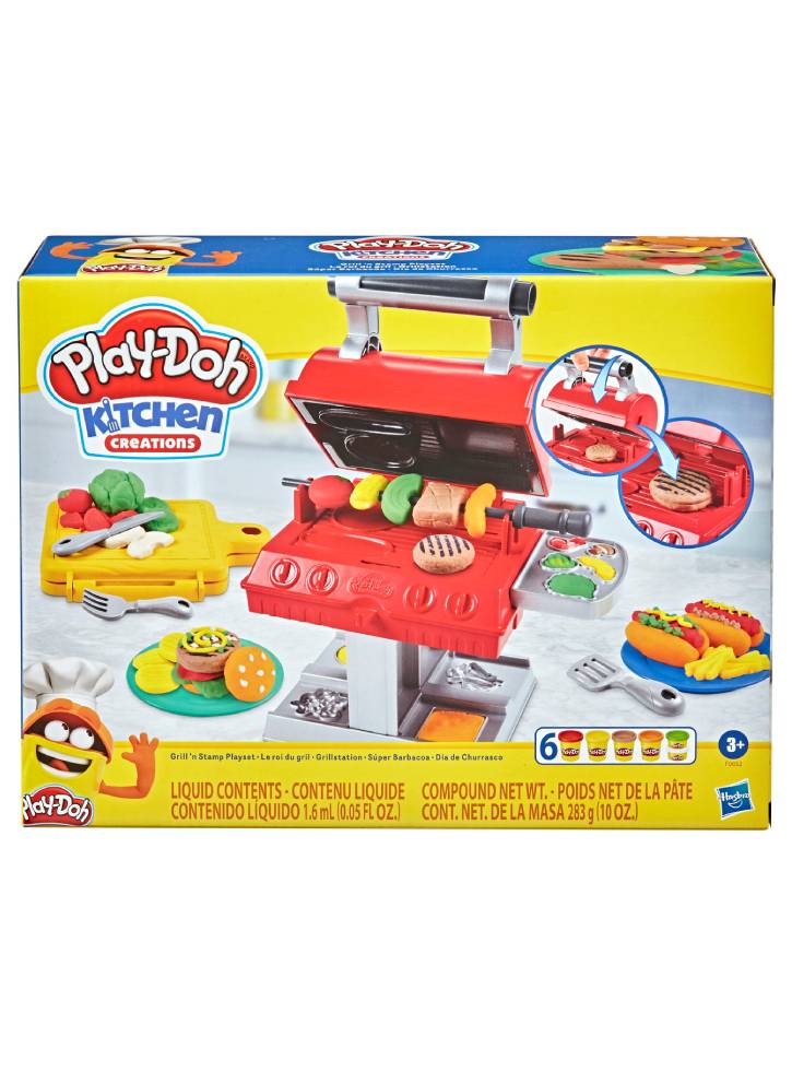 Set Hasbro Play-Doh Grill'n Stamp