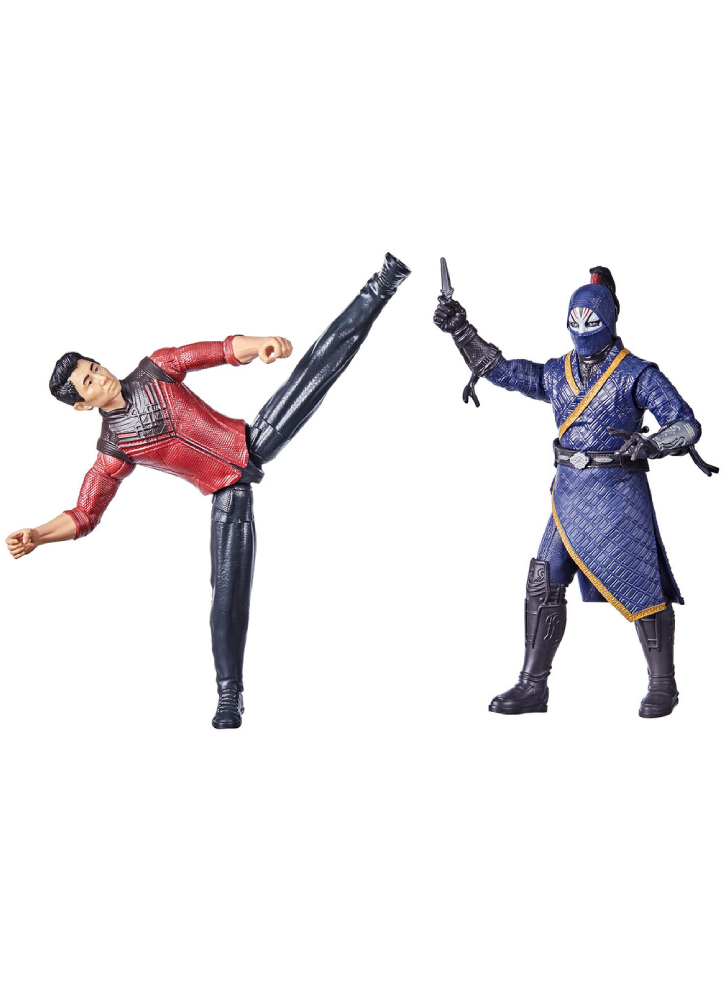 Set Figurine Shang-Chi and the Legend of the Ten Rings Shang-Chi vs Death Dealer 15cm