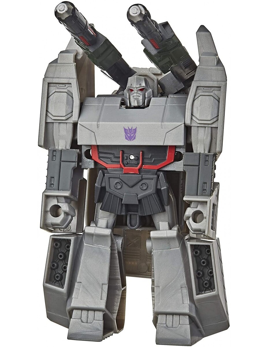 Figurina Transformers Bumblebee Cyberverse Adventures Fusion Mega Shot Megatron 10cm